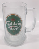 Vintage Carlsberg Lager Beer 5 1/2" Tall Glass Mug