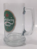 Vintage Carlsberg Lager Beer 5 1/2" Tall Glass Mug