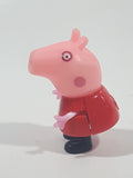 Peppa Pig 2" Tall Plastic and Rubber Toy Figure
