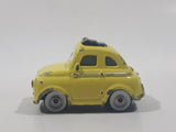 Disney Pixar Cars Fiat 500 Luigi Yellow Die Cast Toy Car Vehicle