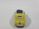 Disney Pixar Cars Fiat 500 Luigi Yellow Die Cast Toy Car Vehicle