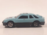 Unknown Brand Top Racing Light Blue Die Cast Toy Car Vehicle