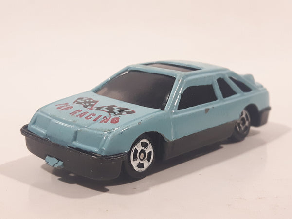Unknown Brand Top Racing Light Blue Die Cast Toy Car Vehicle