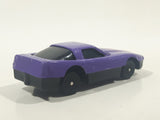 Unknown Brand Corvette Purple Die Cast Toy Car Vehicle