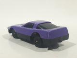Unknown Brand Corvette Purple Die Cast Toy Car Vehicle