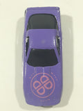 Unknown Brand Corvette Purple Die Cast Toy Car Vehicle
