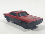 Unknown Brand Cat Themed Red Coupe Die Cast Toy Car Vehicle