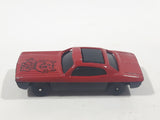 Unknown Brand Cat Themed Red Coupe Die Cast Toy Car Vehicle