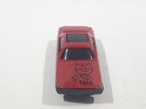 Unknown Brand Cat Themed Red Coupe Die Cast Toy Car Vehicle