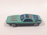Unknown Brand 929H Teal Die Cast Toy Car Vehicle