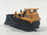 2015 Matchbox MBX Construction Ground Breaker Yellow Die Cast Toy Bulldozer Construction Vehicle