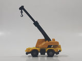 Welly No. 8315 Crane Truck Yellow Die Cast Toy Car Vehicle