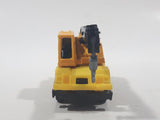 Welly No. 8315 Crane Truck Yellow Die Cast Toy Car Vehicle