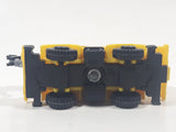 Welly No. 8315 Crane Truck Yellow Die Cast Toy Car Vehicle