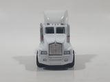 Maisto U-HAUL Semi Tractor Truck White Die Cast Toy Car Vehicle