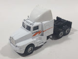 Maisto U-HAUL Semi Tractor Truck White Die Cast Toy Car Vehicle