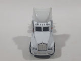 Maisto U-HAUL Semi Tractor Truck White Die Cast Toy Car Vehicle