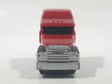 ERTL Semi Tractor Truck Red Plastic Body Die Cast Toy Car Vehicle