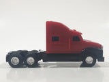 ERTL Semi Tractor Truck Red Plastic Body Die Cast Toy Car Vehicle