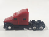 ERTL Semi Tractor Truck Red Plastic Body Die Cast Toy Car Vehicle