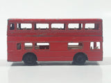 Vintage 1972 Lesney Matchbox Superfast No. 17 The Londoner Bus Red Die Cast Toy Car Vehicle