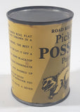 1992 Road Kill Brand Pickled Possum Parts Yellow Paper Label Gag Gift Can Sissonville West Virginia