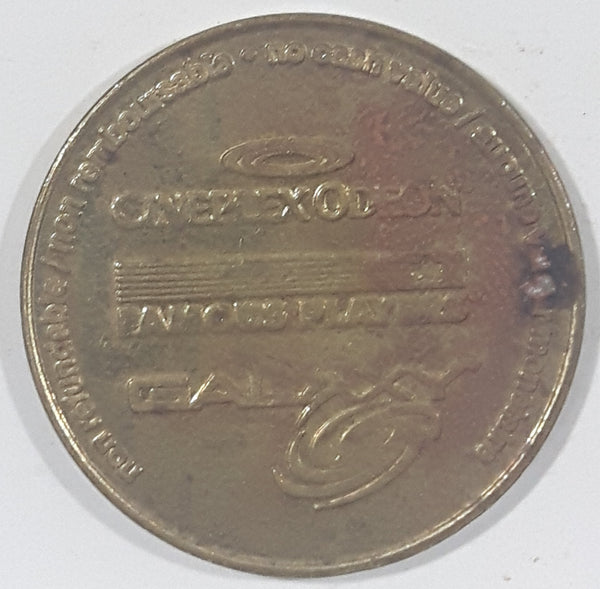 Vintage Famous Players Cineplex Odeon Galaxy No Cash Value Gaming Game Token Metal Coin