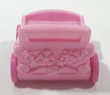 2007 McDonald's Hasbro My Little Pony Pink Plastic Carriage Stroller Toy