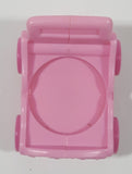 2007 McDonald's Hasbro My Little Pony Pink Plastic Carriage Stroller Toy