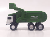 ERTL Learning Curve Bi-county Disposal Dump Truck White and Green Metal and Plastic Die Cast Toy Car Vehicle