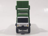 ERTL Learning Curve Bi-county Disposal Dump Truck White and Green Metal and Plastic Die Cast Toy Car Vehicle