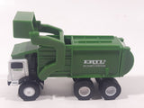 ERTL Learning Curve Bi-county Disposal Dump Truck White and Green Metal and Plastic Die Cast Toy Car Vehicle