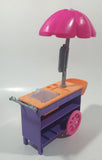 2019 Mattel Barbie Dolls Club Dream On Chelsea Snack Cart 8 1/4" Tall Toy with Accessories GHV76