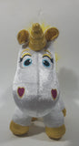 Disney Pixar Toy Story 3 Buttercup White Unicorn 10" Long Plush Stuffed Character