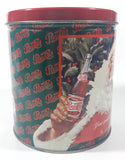 1994 Pepsi Cola Santa Claus Your Good Old Friend Seasons Greetings Christmas Holidays " Tall Tin Metal Container