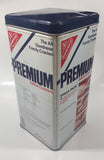 Vintage 1978 Nabisco Premium Saltine Crackers 9 3/4" Tall Tin Metal Container