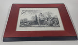Vintage "Marc" Porte St-Louis Quebec Black and White Sketch Drawing