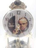 The Godfather 10" Tall Glass Dome Anniversary Clock (Cracked Face)