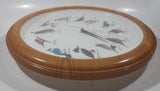 National Audubon Society 13 1/4" Faux Wood Wall Clock with Hourly Bird Sounds