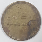 Vintage Famous Players Tech Town Gaming Game Token Metal Coin