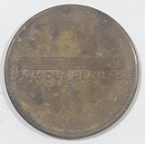 Vintage Famous Players Tech Town Gaming Game Token Metal Coin