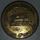 Vintage Famous Players Cineplex Odeon Galaxy No Cash Value Gaming Game Token Metal Coin