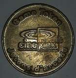 Vintage Famous Players Cineplex Odeon Galaxy No Cash Value Gaming Game Token Metal Coin
