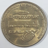 Vintage Famous Players Cineplex Odeon Galaxy No Cash Value Gaming Game Token Metal Coin
