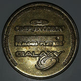 Vintage Famous Players Cineplex Odeon Galaxy No Cash Value Gaming Game Token Metal Coin