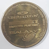 Vintage Famous Players Cineplex Odeon Galaxy No Cash Value Gaming Game Token Metal Coin