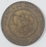 2003 Chuck E. Cheese No Cash Value Gaming Game Token Metal Coin