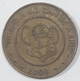 2003 Chuck E. Cheese No Cash Value Gaming Game Token Metal Coin
