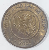 2005 Chuck E. Cheese No Cash Value Gaming Game Token Metal Coin