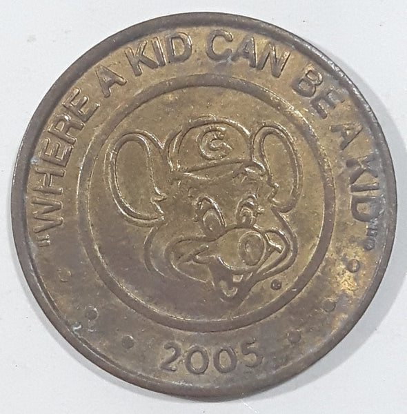 2005 Chuck E. Cheese No Cash Value Gaming Game Token Metal Coin